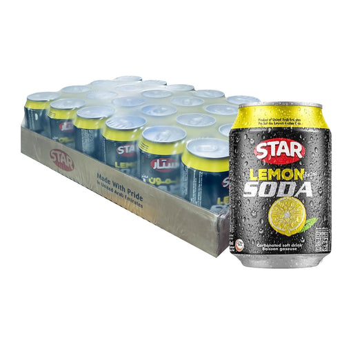 Star Lemon Soda Can 300ml x 24