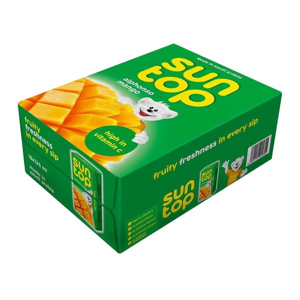 Sun Top Mango Juice 125ml x 18