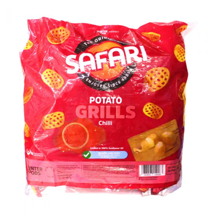 Safari Potato grills Chilli 50 x 12g