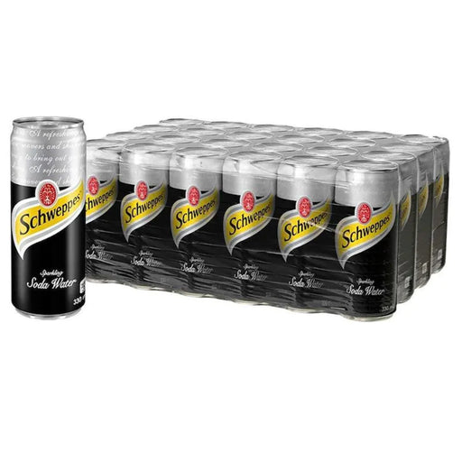 Schweppes Soda Water Orginal 24 x 330ml