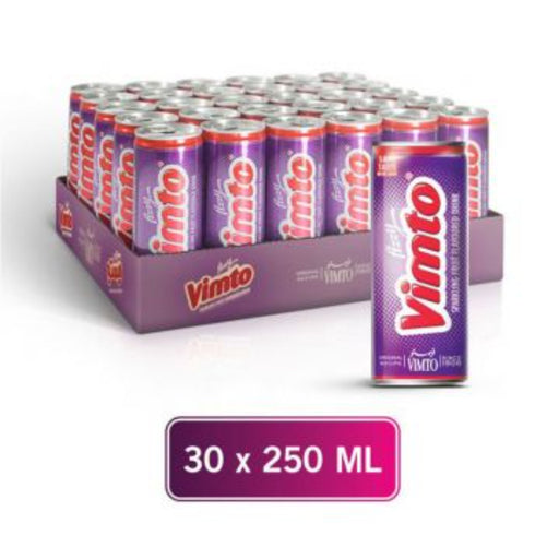 Vimto Sparkling Fruit Flavored Drink Can 30 x 250ml