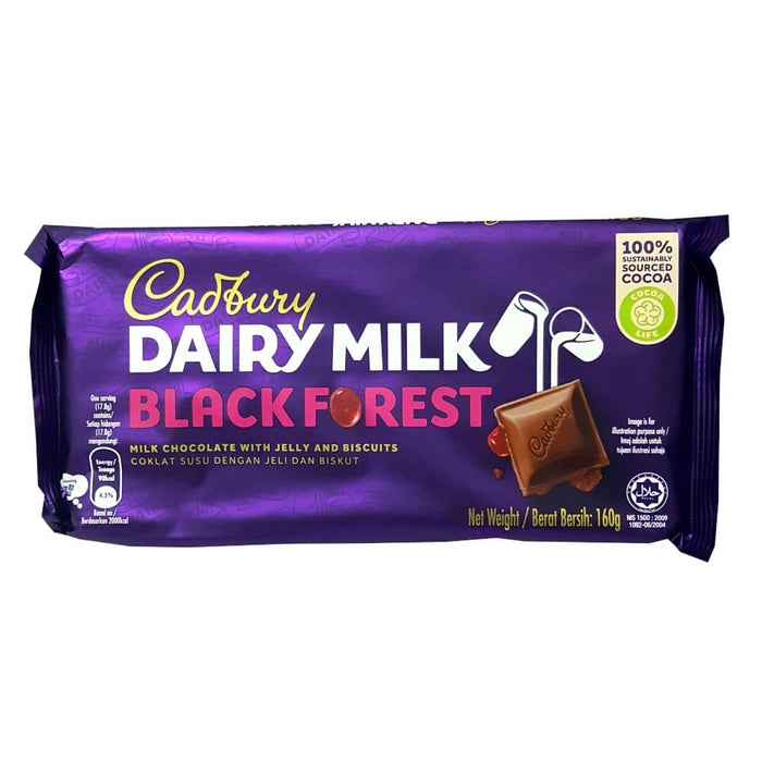 Cadbury Dairy Milk Black Forest 12 x 160g