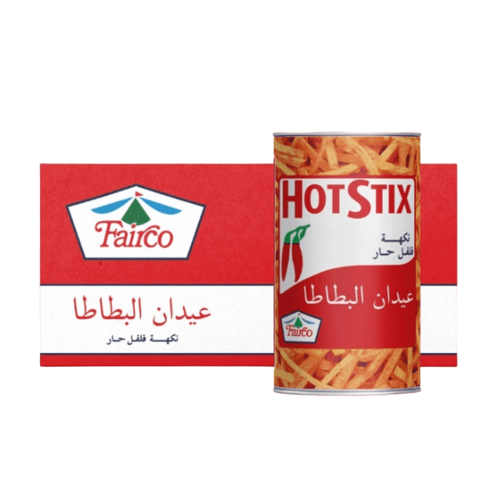 Fairco Potato Sticks (Hot Pepper) 50gm x 24