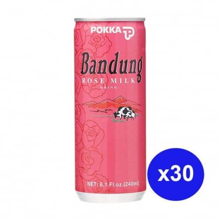 Pokka Bandung Rose Milk  240ml x 30