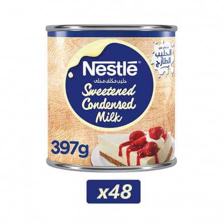 Nestle Sweetened Condensed Milk 397g Pack of 48