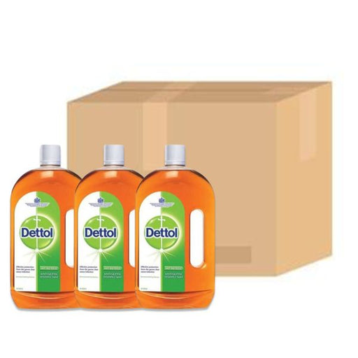 Dettol Anti-Bacterial Antiseptic Disinfectant 4L x 3