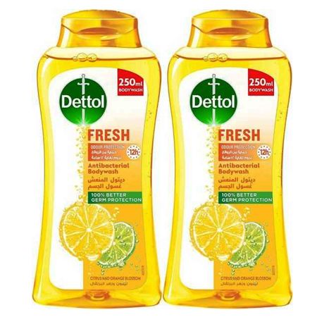 Dettol Shower Gel 250ml x 2