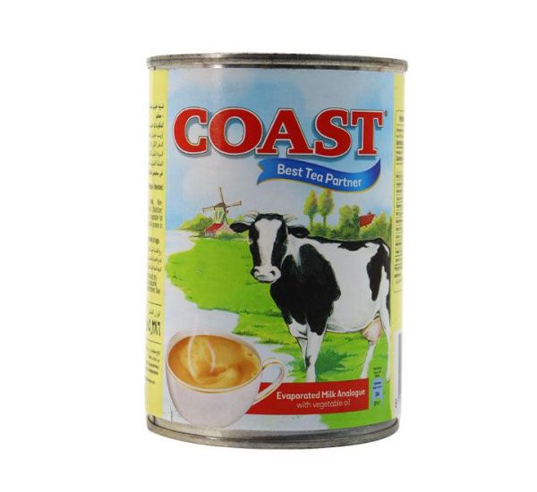 Coast Evaported Milk Liquid 48x405ml