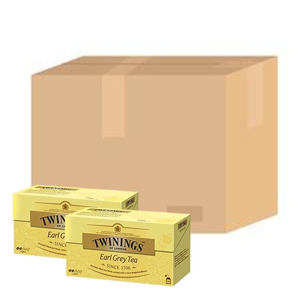 Twinings Earl Grey Tea 25 Tea Bags Box of 12