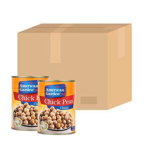 American Garden Chick Peas 400g x 24