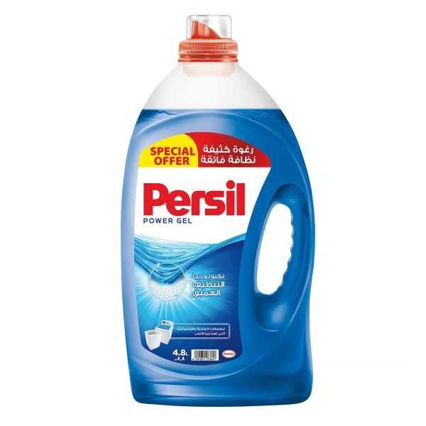 Persil Power Gel Low Foam 4.8 Ltr