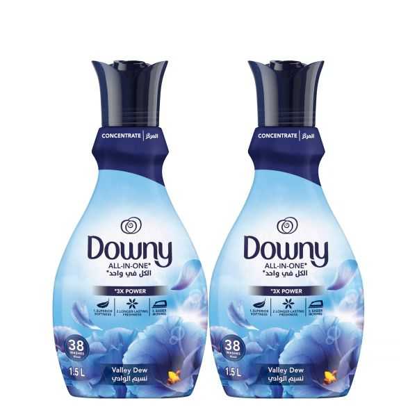 Downy Concentrate Valley Dew 1 LTR x 2