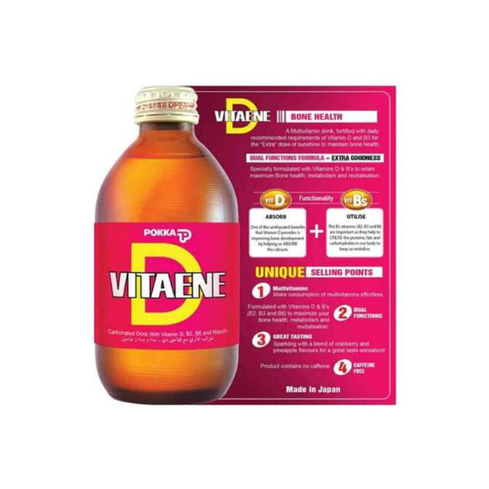 Pokka Vitaene D Drink 240ml x 24