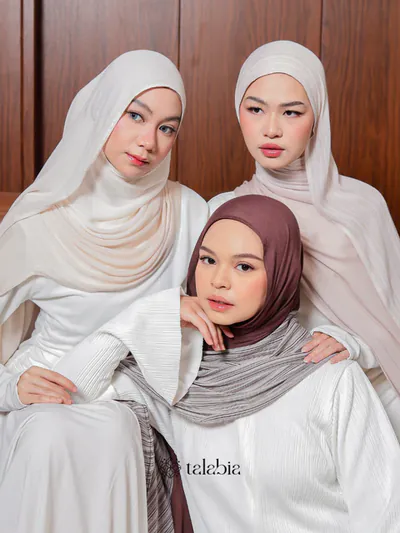 Talabia Hijab Paris Premium Voal Laser Cut Anti Letoy